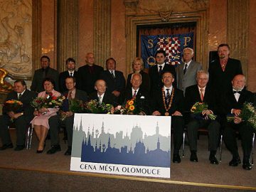 Slavnostní předávání Cen města Olomouce za rok 2005